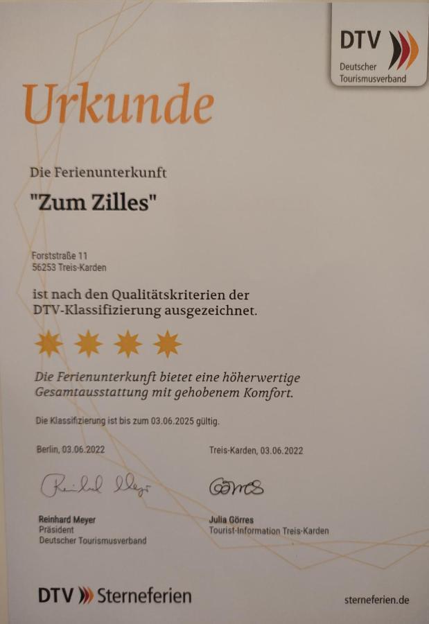 Ferienwohnungen Zum Zilles 트라이스카르덴 외부 사진